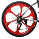 Велосипед підлітковий PROFI T26BLADE 26.1B Чорно-Червоний