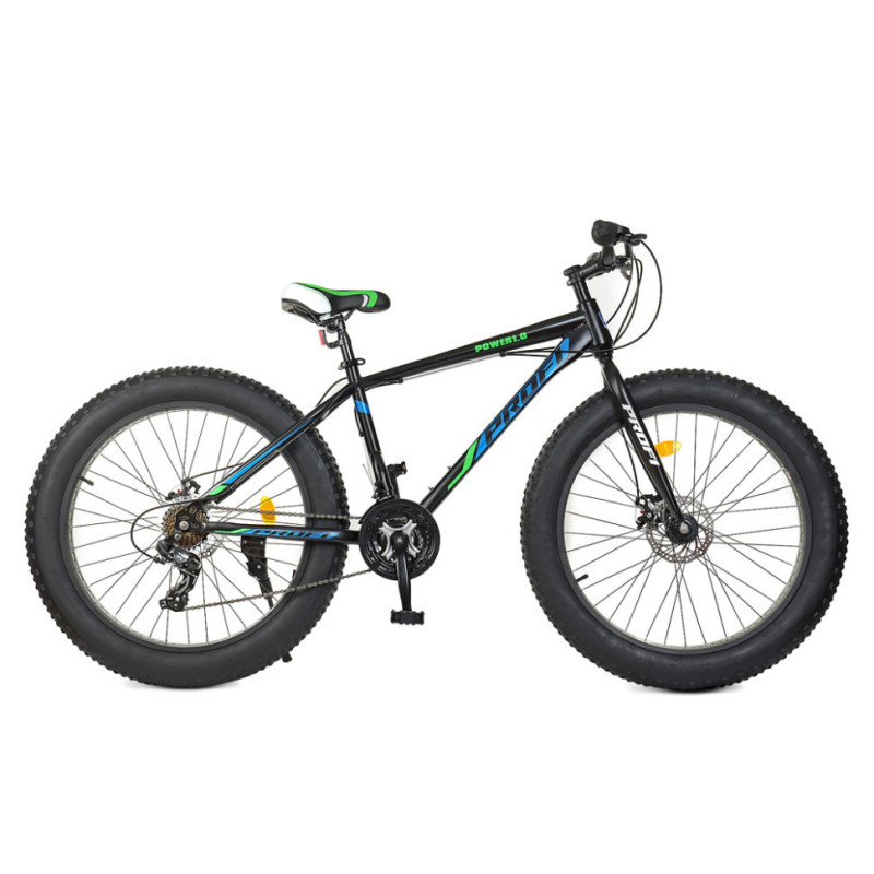 Велосипед підлітковий PROFI EB26POWER 1.0 S26.5 чорний