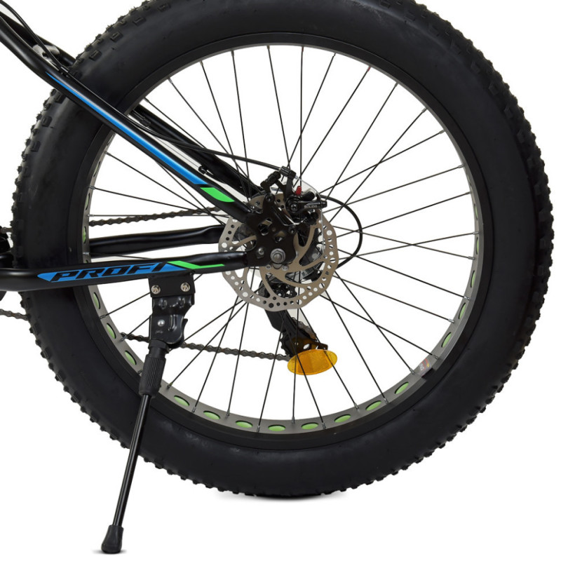 Велосипед підлітковий PROFI EB26POWER 1.0 S26.5 чорний