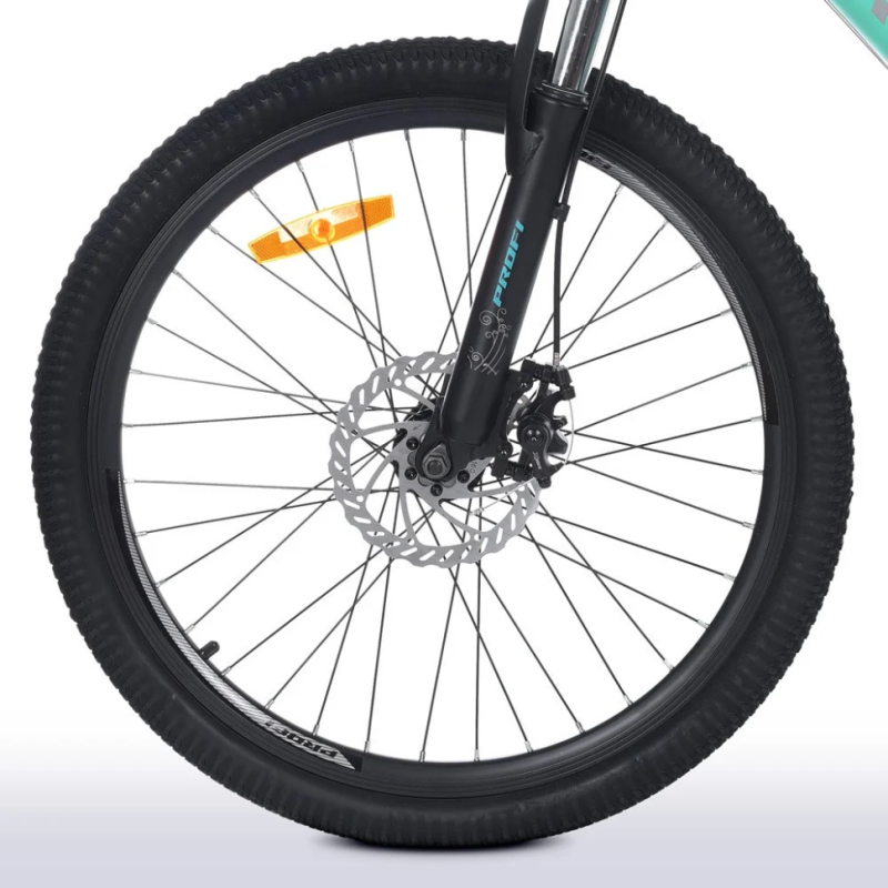 Велосипед "AIRY" PROF1 G24AIRY A24.4 24 д. Алюм.рама 15", SHIMANO 21SP, алюм.DB, CS TZ500, м'ятний