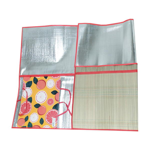 Підстилка для пляжу C 36531-1, 160 х 142 см Цитруси (C 36531-1(Red))