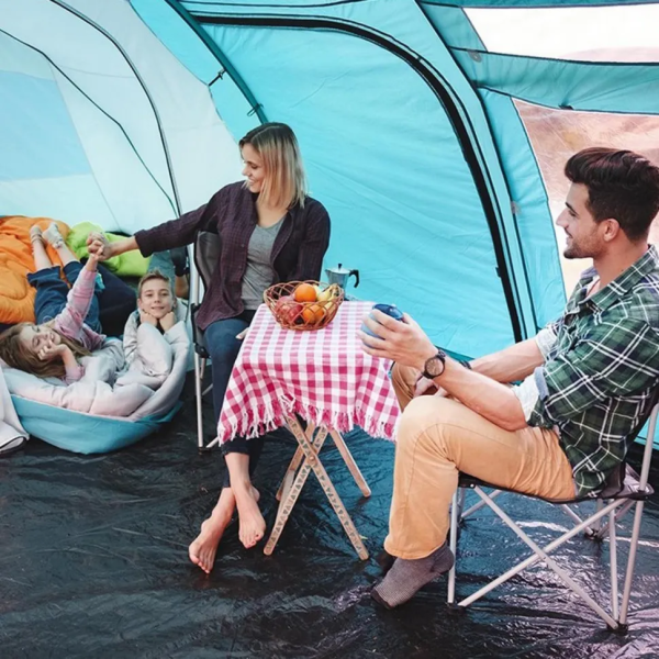 Палатка туристическая шестиместная BW 68095 с навесом