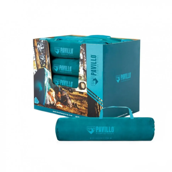 Палатка туристическая двухместная BW 68089 с навесом