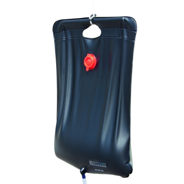 Туристичний душ для кемпінгу 58224 індикатор температури, чорний 20л (58224)