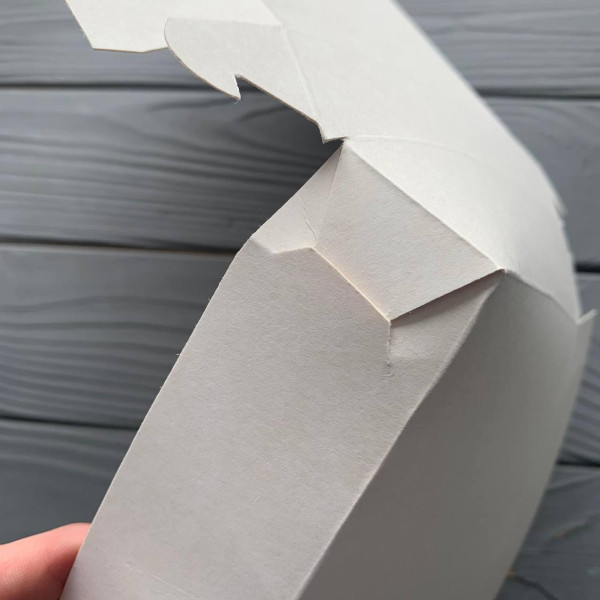 Коробка для бургера біла 120х120х70 мм (100шт/уп)