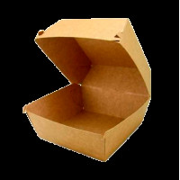 Упаковка для бургера Крафт 120х120х110 (100шт/ящ) КУБК1(КУБК1)