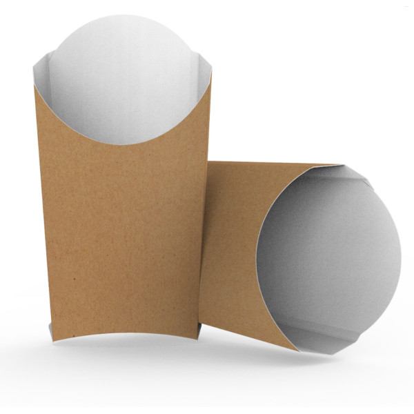 Упаковка для картоплі фрі Максі Крафт (50шт/уп)