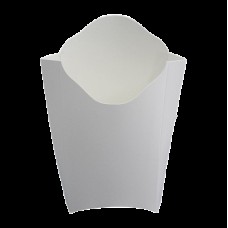 PLFW3 Упаковка для картофеля фри картонная белая MAXI (50/2000) Арт.PLFW3