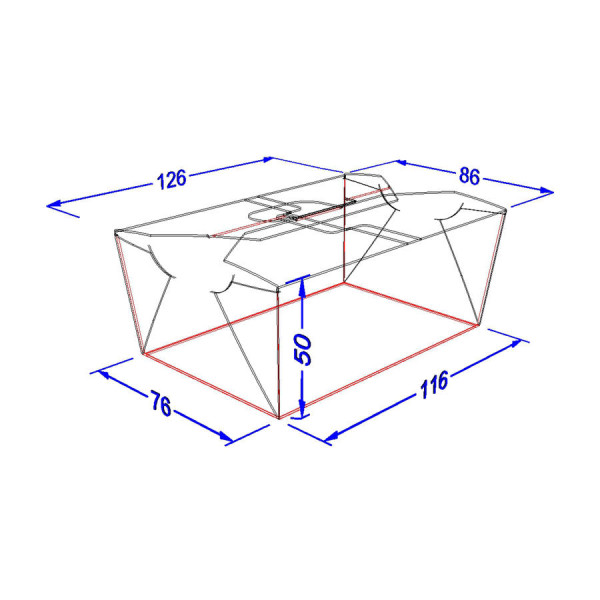 Ланч-бокс (салатник) 500 мл світлий