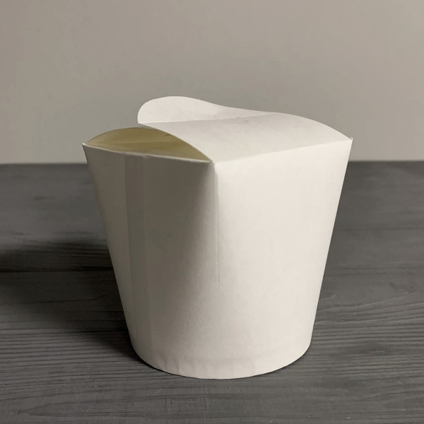 Паста бокс 600мл білий (50шт/уп|300шт/ящ) FLT600W