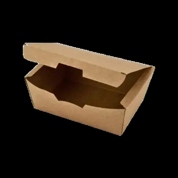 Коробка для снеків крафт 130х88х48мм (50/100) CTB-130K(CTB-130K)