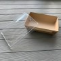 Контейнер паперовий Snack-box крафт/крафт прямокутний 1200мл 180х120х50 мм (50/300) SB1200