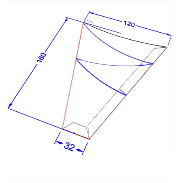 Картонна упаковка для млинців "Міні" світла