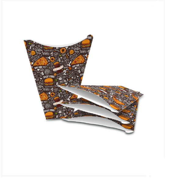 Картонна упаковка для млинців "Міні" темна