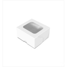 Картонная коробка для суши "Мини" белая