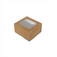 Картонная коробка для суши "Мини" крафт