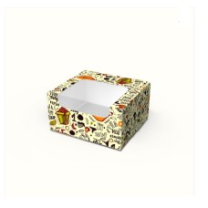 Картонная коробка для суши "Мини" светлая