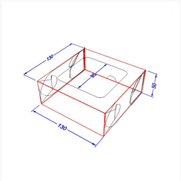 Сушибокс Міді Білий (50шт/уп)