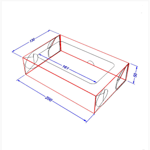 Коробка для суші "Максі" крафт