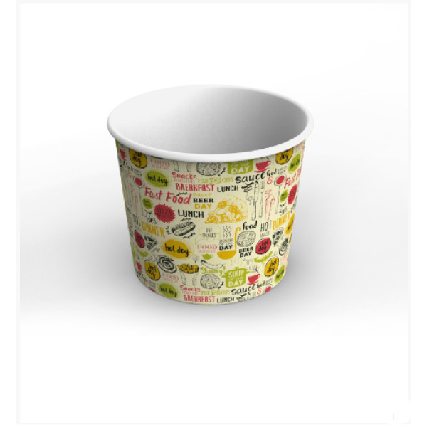 Картонний склянку 2,5 Л світлий