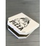 Коробка для пиццы с рисунком Cook 300Х300Х30 мм (Черная печать)