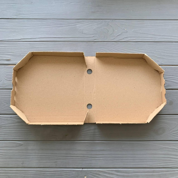 Коробка для піци бура 210х210х33 мм (100шт)