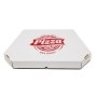 Коробка для пиццы с рисунком Town 400Х400Х40 мм (красная печать)
