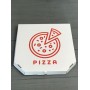 Коробка для піци з малюнком Pizza 250х250х30 мм (Червона печатка)