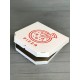 Коробка для піци з малюнком Pizza 250х250х30 мм (Червона печатка)
