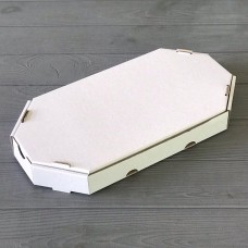 Коробка для пол.пицы и кальцона белая 320х160х35 (100 шт)