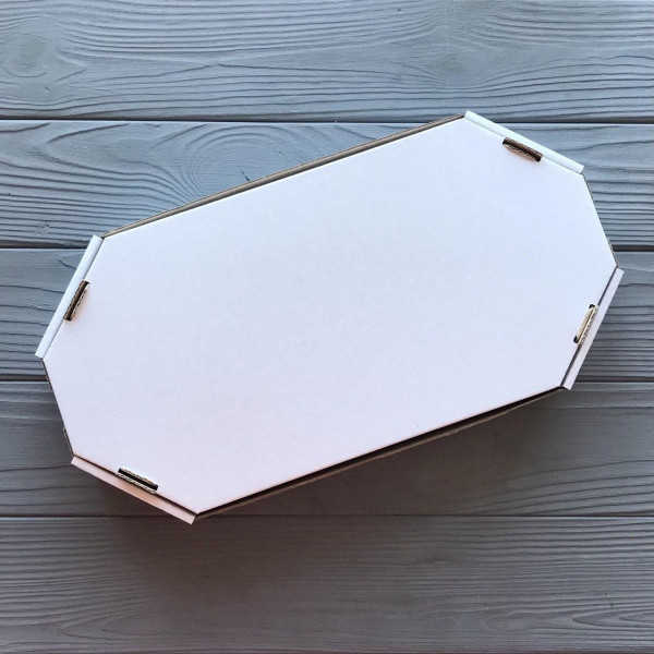 Коробка для пол.піци та кальцоне біла 320х160х35 (100 шт)