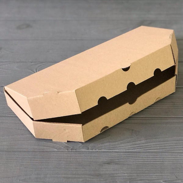 Коробка для пол.піци та кальцоне бура 320х160х35 (100 шт)