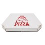 Коробка для пиццы с рисунком Cook 400Х400Х40 мм (Красная печать)