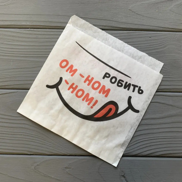 Упаковка бумажная для Бургера 67Ф (140x140 мм)