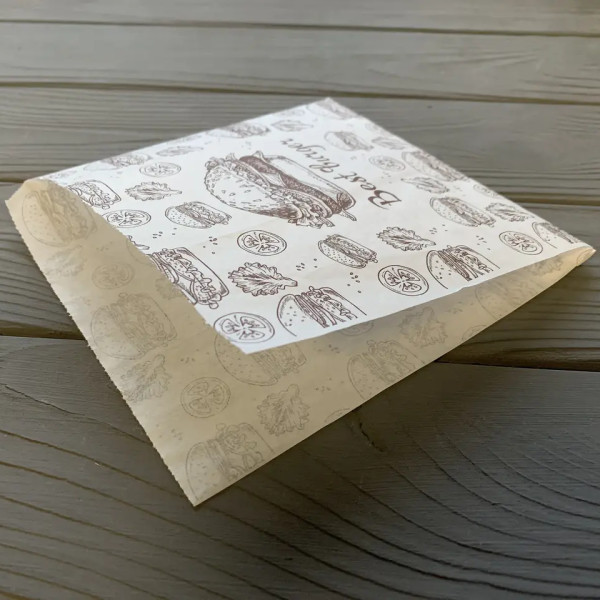 Упаковка паперова для Бургера 63Ф (140x140 мм)