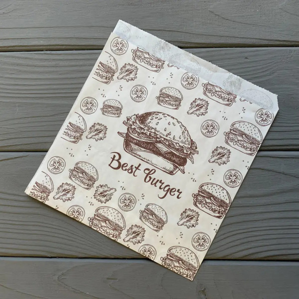 Упаковка паперова для Бургера 63Ф (140x140 мм)