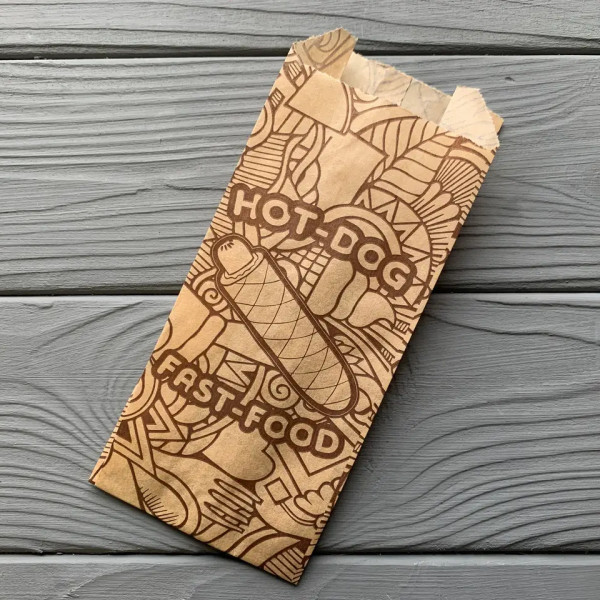 Упаковка для французских хот догов 50Ф.
