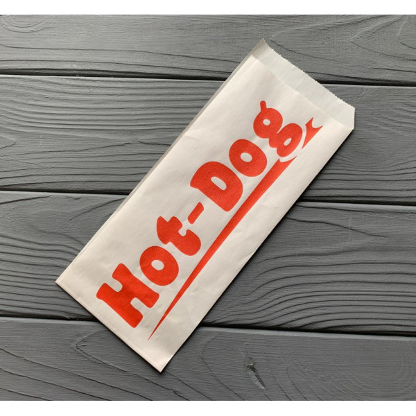 Упаковка бумажная для хот-догов 76Ф.