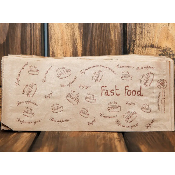 Упаковка бумажная для хот-догов 44