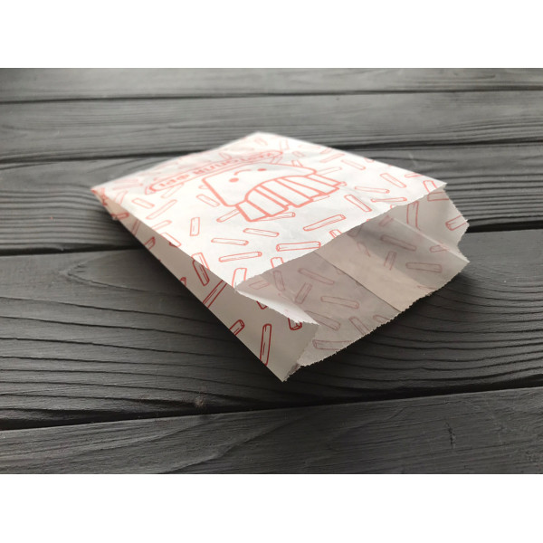 Упаковка для картоплі фрі велика (150-200г) 220Ф