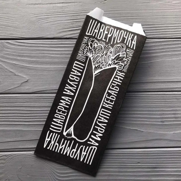 Упаковка для шаурмы 220х90х50 мм 1200Ф (максимальная плотность)
