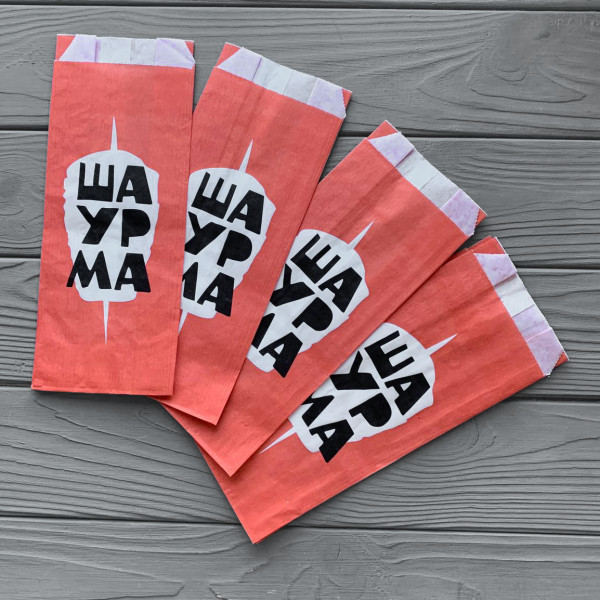 Упаковка для Шаурмы 230х90х50 мм 2900Ф (средняя плотность)