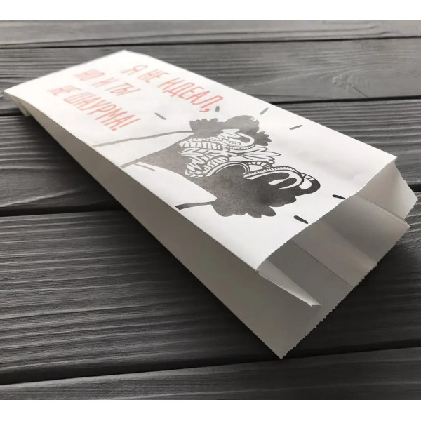 Упаковка для шаурмы 220х90х50 мм 1300Ф (средняя плотность)