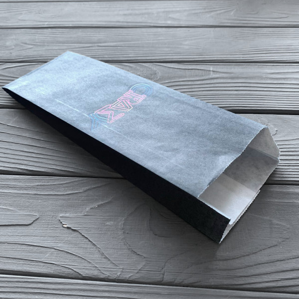 Пакет паперовий 280х100х50 мм CRAZY 75 гр/м2 (Максимальна жиростійкість)