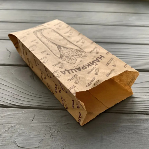 Упаковка для шаурмы 220х90х50 мм 900Ф (средняя плотность)