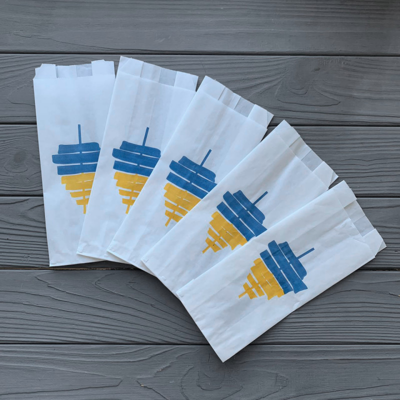 Упаковка для Шаурми 230х90х50 мм 3200Ф (середня щільність)