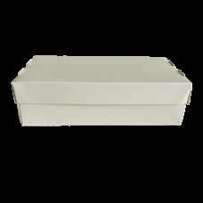 Коробка для суші біла 200х100х60мм без вікна W4(W4)