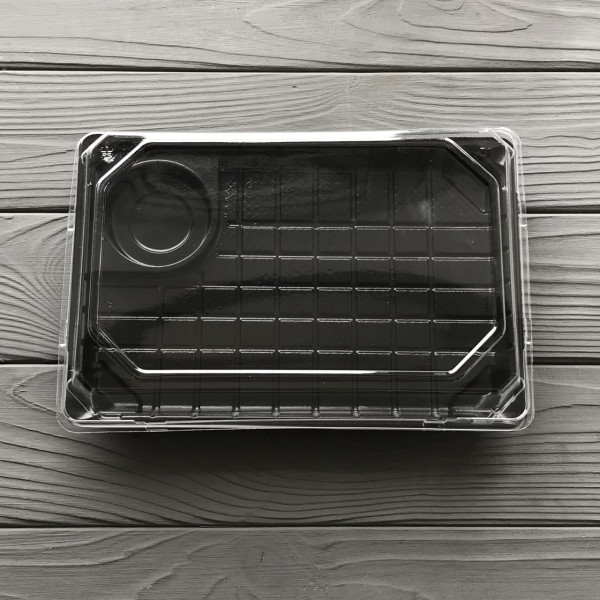 Суши-бокс 2 рола + місце під соусник 332C50+32PK (600шт/ящ)