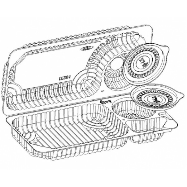 Упаковка для суші IT-373 1050мл
