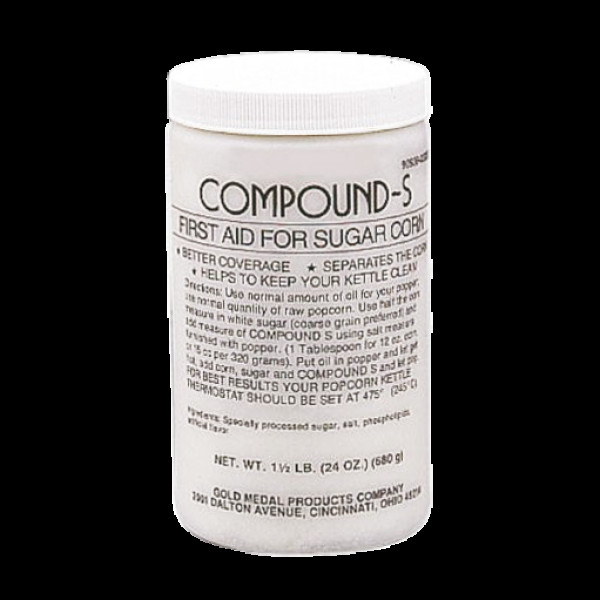 Добавка антипригарна для попкорну Compound S 680г(Comp.S1)